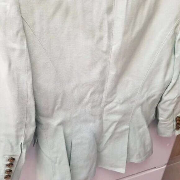 Smythe Shawl Collar One Button Blazer 2 - Picture 15 of 16